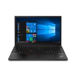 Portátil Lenovo ThinkPad E15 Gen 2 con procesador AMD Ryzen 3 4300U, pantalla de 15.6 pulgadas Full HD, 8 GB de RAM DDR4, 256 GB SSD, Wi-Fi 6, Windows 10 Pro en color negro. SKU: 20T80058SP
