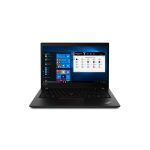 Vista frontal de Lenovo ThinkPad P14s Gen 2 con Intel Core i7-1165G7, 32 GB de RAM, 1 TB SSD y NVIDIA Quadro T500. SKU 20VX00J1SP.