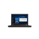 Vista frontal de la Lenovo ThinkPad P15 Gen 2, estación de trabajo móvil con Intel Core i7-11850H, 16GB de RAM DDR4, 512GB SSD, pantalla Full HD de 15.6 pulgadas y tarjeta gráfica NVIDIA RTX A2000, SKU 20YQ000YSP