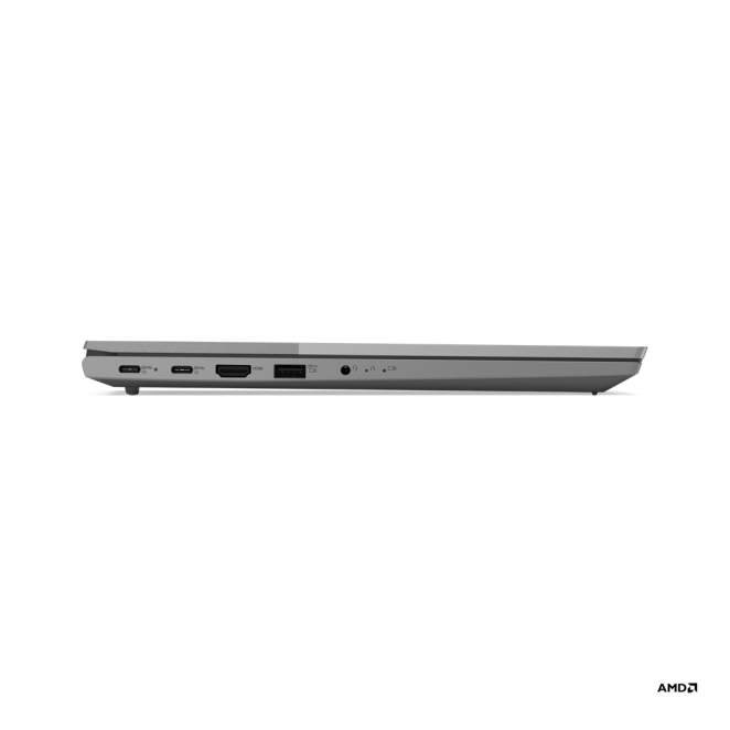 Lenovo ThinkBook 15 G3 ACL AMD Ryzen™ 7 5700U Portátil 39,6 cm (15.6″) Full HD 16 GB DDR4-SDRAM 512 GB SSD Wi-Fi 6 (802.11ax) Windows 10 Pro Español Gris 2 Parte trasera del Lenovo ThinkBook 15 G3 ACL