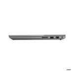 Portátil Lenovo ThinkBook 15 G3 ACL con procesador AMD Ryzen 7 5700U, pantalla 15.6 pulgadas Full HD, 16GB DDR4-SDRAM, 512GB SSD, Wi-Fi 6, Windows 10 Pro, color gris, SKU 21A40007SP