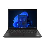 Portátil Lenovo ThinkPad P16s Gen 1 con Intel Core i7-1260P, 32 GB de RAM, 1 TB SSD, pantalla de 16 pulgadas WUXGA, tarjeta gráfica NVIDIA Quadro T550, Wi-Fi 6E y Windows 11 Pro, SKU 21BT000MSP, en color negro.