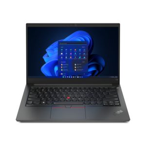 Portátil Lenovo ThinkPad E14 Gen 4 con Intel Core i5-1235U, pantalla de 14 pulgadas Full HD, 16 GB de RAM, 512 GB SSD, Wi-Fi 6, Windows 11 Pro, color negro. SKU: 21E3005GSP