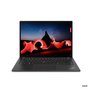 Lenovo ThinkPad T14s Gen 4 con procesador AMD Ryzen 7 PRO 7840U, 32 GB de RAM LPDDR5x-SDRAM, 1 TB SSD y pantalla 2.8K de 14 pulgadas, SKU 21F80041GE, en color negro.