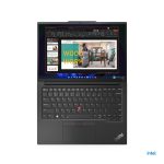 Portátil Lenovo ThinkPad E14 Gen 5 con procesador Intel Core i7-1355U, pantalla WUXGA de 14 pulgadas, 16 GB de RAM, 512 GB SSD, Wi-Fi 6, Windows 11 Pro, en color negro. SKU: 21JK0058UK