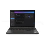 Portátil Lenovo ThinkPad T16 Gen 2 con AMD Ryzen™ 5 PRO, pantalla de 16 pulgadas WUXGA, 16 GB LPDDR5x-SDRAM, 512 GB SSD, Wi-Fi 6E, Windows 11 Pro en color negro. SKU: 21K7000UCK.