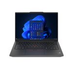 Lenovo ThinkPad E14 Gen 6 portátil con AMD Ryzen 5 7535HS, 16GB DDR5-SDRAM, 512GB SSD, pantalla WUXGA de 14 pulgadas, Wi-Fi 6E, Windows 11 Pro, en color negro. SKU: 21M30031SP