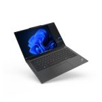 Vista lateral del Lenovo ThinkPad E14 Gen 6, portátil con Intel Core Ultra 5 125U, pantalla WUXGA de 14 pulgadas, 16GB DDR5-SDRAM, 512GB SSD, Wi-Fi 6E y Windows 11 Pro. SKU: 21M7002LPB