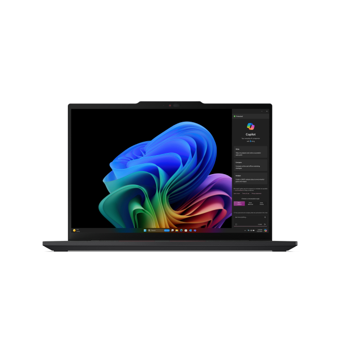 Lenovo ThinkPad T14s Gen 6 (Snapdragon) Copilot+ PC Qualcomm Snapdragon X1E-78-100 Portátil 35,6 cm (14″) Pantalla táctil WUXGA 32 GB LPDDR5x-SDRAM 512 GB SSD Wi-Fi 7 (802.11be) Windows 11 Pro Inglés de EE. UU. Negro 2 Lenovo ThinkPad T14s Gen 6 conexiones