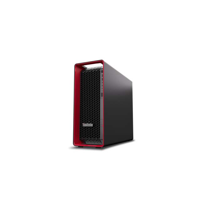 Lenovo ThinkStation P7 Intel® Xeon® W w5-3425 64 GB DDR5-SDRAM 1 TB SSD NVIDIA RTX A2000 Windows 11 Pro for Workstations Torre Puesto de trabajo Negro, Rojo 3 Lenovo ThinkStation P7, parte posterior