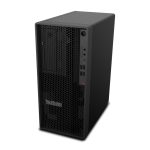 Ordenador de sobremesa Lenovo ThinkStation P2 Tower con procesador Intel Core i9, 32GB de RAM DDR5, 1TB SSD, tarjeta gráfica NVIDIA GeForce RTX 4060 y sistema operativo Windows 11 Pro en color negro. SKU: 30FR0066SP