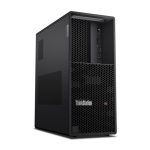 Lenovo ThinkStation P3 Tower, procesador Intel Core i9 i9-14900K, 64 GB de RAM DDR5, 2 TB de SSD, Windows 11 Pro, SKU 30GS00C6PB. Torre de trabajo negra.