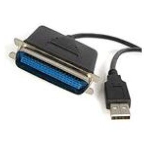 Cable paralelo Lenovo 1,8 metros, ideal para impresoras y otros periféricos, SKU 30R6883