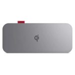 Batería externa de Lenovo de 10000 mAh con cargador inalámbrico, color negro. SKU: 40ALLG1WWW