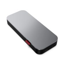Banco de energía Lenovo Go de iones de litio con capacidad de 20000 mAh en colores negro y gris, SKU 40ALLG2WWW
