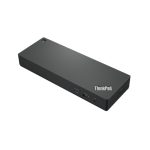 Lenovo ThinkPad Universal Thunderbolt 4 alámbrico en color negro con múltiples puertos y SKU 40B00135EU