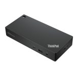 Lenovo ThinkPad Universal USB-C Smart Dock alámbrico con USB 3.2 Gen 2 (3.1 Gen 2) Type-C en color negro, SKU 40B20135EU