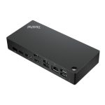 Lenovo ThinkPad Universal USB-C Smart Dock alámbrico con USB 3.2 Gen 2 (3.1 Gen 2) Type-C en color negro, SKU 40B20135EU