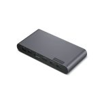 Base para portátil y replicador de puertos Lenovo con 2 USB 3.2 Gen 2 Type-C, modelo 40B30090EU, en color gris