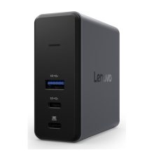Imagen del Lenovo X9 Charging GaN Dock alámbrico USB 3.2 Gen 2 Type-C en color gris, SKU 40BD0065EU