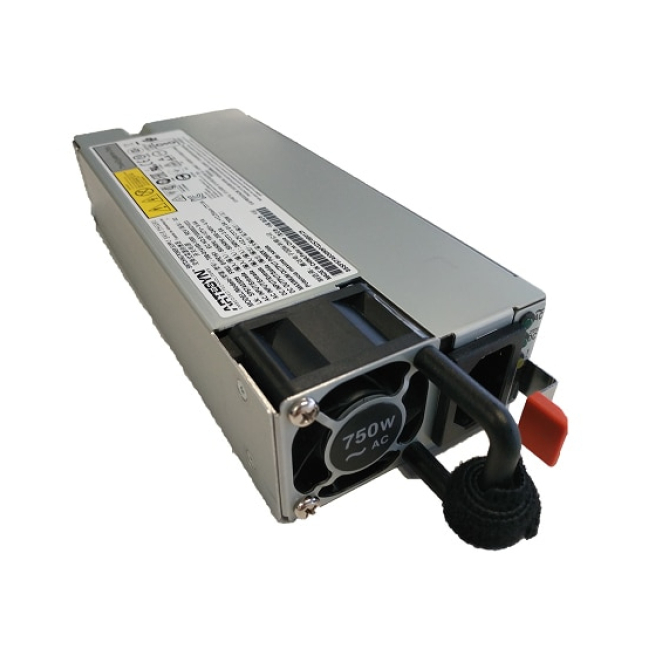 Lenovo unidad de fuente de alimentación 750W negro y metálico Vista de la Lenovo 4P57A82020 unidad de fuente de alimentación de 750W en color negro y metálico, SKU 4P57A82020