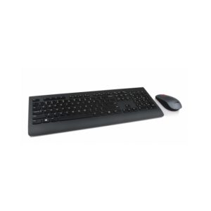 Lenovo 4X30H56829 teclado y ratón incluidos, universal RF inalámbrico, diseño QWERTY, inglés de EE. UU., color negro.