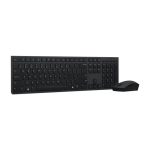 Lenovo 4X31K03961 teclado color gris con ratón incluido. Compatible con conexión RF Wireless y Bluetooth. Distribución en portugués