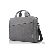 Bandolera Lenovo Casual Toploader T210 gris, diseñada para portátiles de 15.6 pulgadas. SKU: 4X40T84060