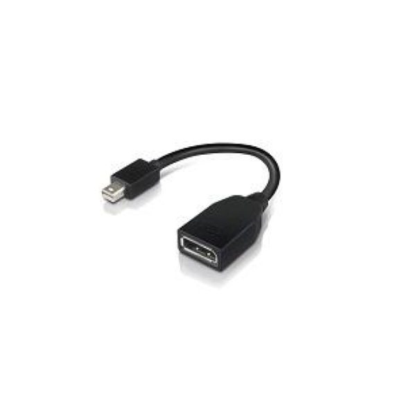 Cable Lenovo 4X90L13971 de alta calidad con puerto DisplayPort y Mini DisplayPort, ideal para conexiones de alta resolución. SKU: 4X90L13971