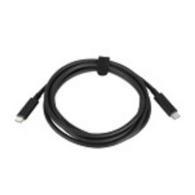 Cable USB Lenovo de 2 metros, tipo C, USB 3.2 Gen 1 (3.1 Gen 1), SKU 4X90Q59480, en color negro
