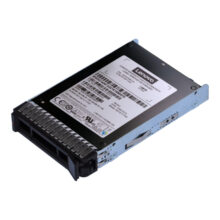 Lenovo Internal Solid State Drive de 3,84 TB con formato de 2.5 pulgadas y tecnología SAS V-NAND TLC. SKU 4XB7A17054