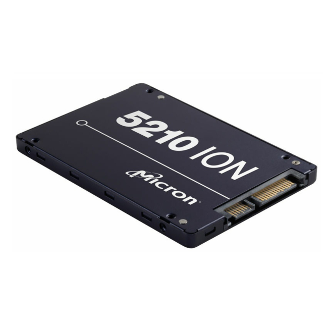 Lenovo SSD 3.84 TB 2.5″ SATA III 3D NAND Imagen del SSD Lenovo modelo 4XB7A38145, 3.84 TB, 2.5 pulgadas, Serial ATA III con memoria QLC 3D NAND