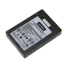Unidad de estado sólido Lenovo de 800 GB con formato de 2.5 pulgadas, interfaz SAS y tecnología 3D eTLC. SKU 4XB7A83215