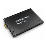 Imagen del disco duro Lenovo PM1743 de 7,68 TB con tecnología NVMe V-NAND PCIe 5.0, SKU 4XB7A84131