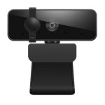 Lenovo 4XC1B34802 cámara web de 2 megapíxeles con resolución 1920 x 1080 Pixeles, compatible con USB 2.0, en color negro