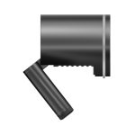 Lenovo 4XC1Q25246 cámara web con 8 megapíxeles, resolución de 1920 x 1080 píxeles y conexión USB-C en color negro