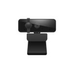Cámara web Lenovo Essential FHD Gen2 con resolución de 1920 x 1080 píxeles, conexión USB 2.0 en color negro. SKU: 4XC1S15018