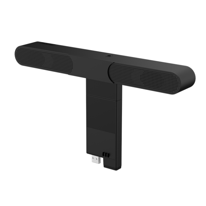 Lenovo Altavoz Soundbar Negro 2.0 canales 4W Imagen de Lenovo altavoz soundbar negro, 2.0 canales, 4W, SKU 4XD1J05151