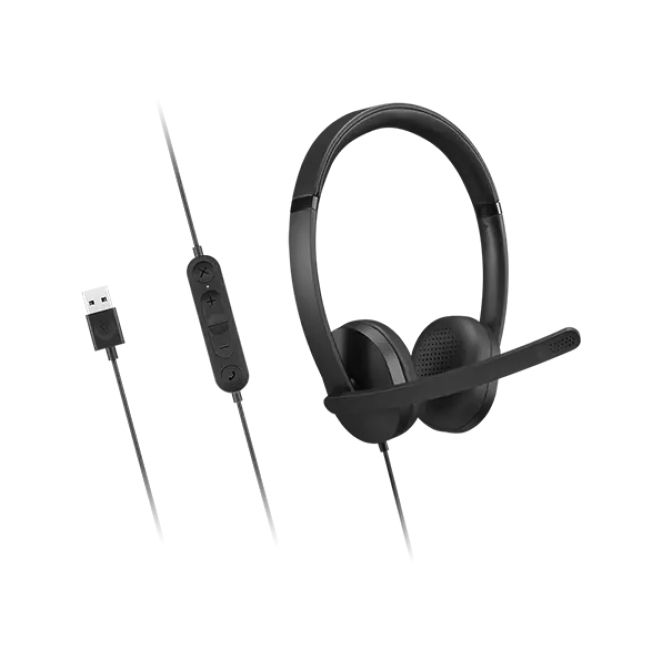 Lenovo 4XD1P83425 auricular y casco Auriculares Alámbrico Diadema Llamadas/Música USB tipo A Negro 5 Lenovo 4XD1P83425 auricular con casco alámbrico diadema, llamadas/música USB tipo A negro razones para comprar