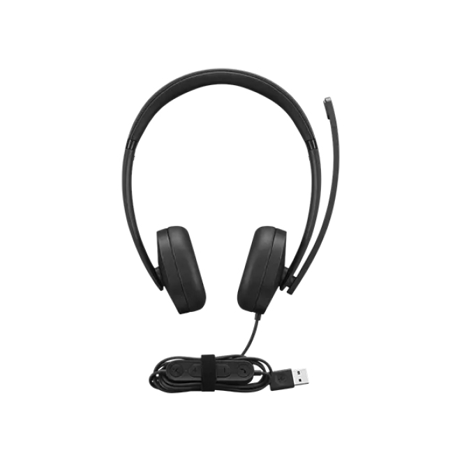 Lenovo 4XD1P83425 auricular y casco Auriculares Alámbrico Diadema Llamadas/Música USB tipo A Negro 1 Lenovo 4XD1P83425 auricular con casco alámbrico diadema, llamadas/música USB tipo A negro