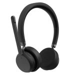 Auriculares inalámbricos Lenovo 4XD1Q30302 con diadema, Bluetooth, para llamadas y música, color negro