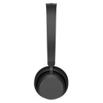 Auriculares inalámbricos Lenovo 4XD1Q30302 con diadema, Bluetooth, para llamadas y música, color negro