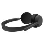 Auriculares inalámbricos Lenovo 4XD1Q30302 con diadema, Bluetooth, para llamadas y música, color negro