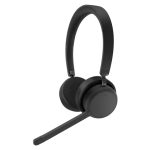 Auriculares inalámbricos Lenovo 4XD1Q30302 con diadema, Bluetooth, para llamadas y música, color negro