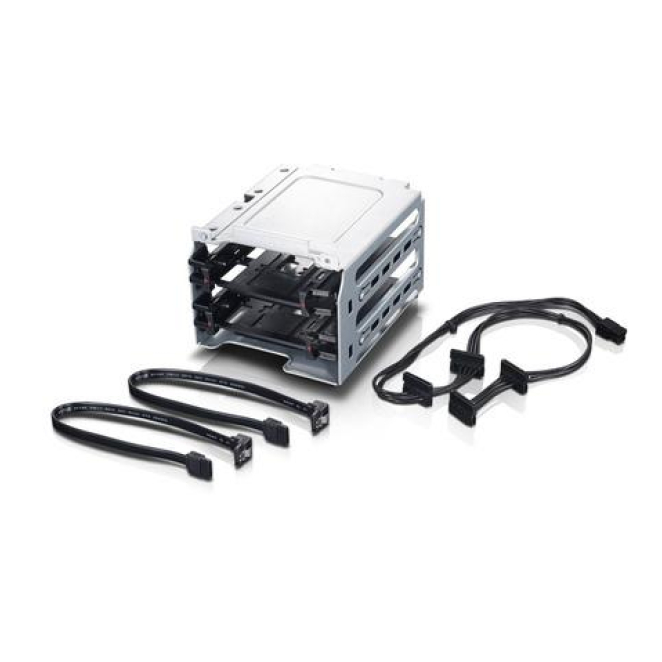 Lenovo carcasa para ordenador con instalación de discos duros Parte carcasa de ordenador Lenovo para instalación de discos duros, modelo 4XH0S69186. Accesorio para PC.