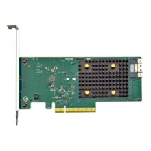 Vista de la controladora RAID Lenovo 4Y37A78834 PCI Express x8 con transferencia de 12 Gbit/s
