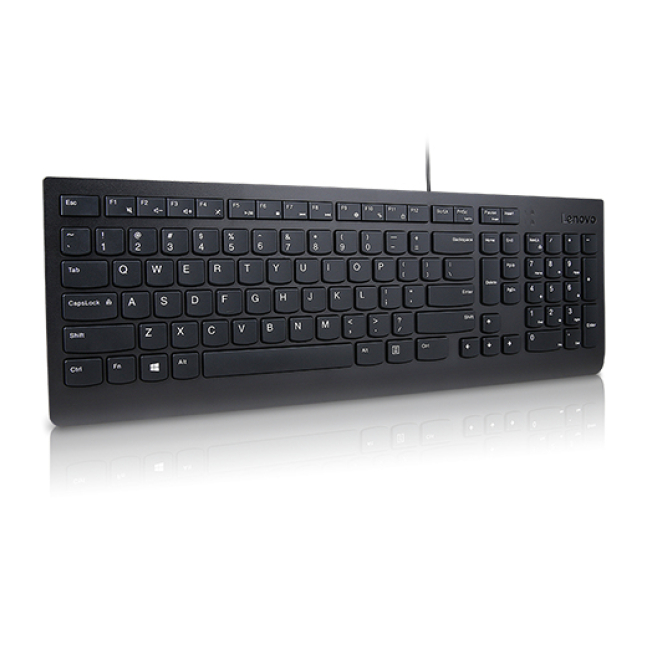 Lenovo Essential teclado Universal USB QWERTY Inglés de EE. UU. Negro 3 Lenovo Essential teclado Universal USB QWERTY Inglés de EE. UU. Negro usuarios
