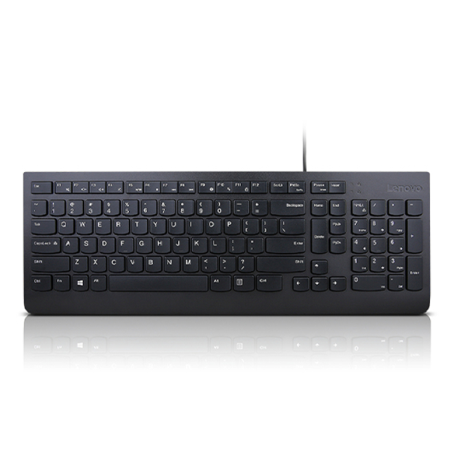 Lenovo Essential teclado Universal USB QWERTY Inglés de EE. UU. Negro 1 Lenovo Essential teclado Universal USB QWERTY Inglés de EE. UU. Negro