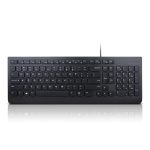 Lenovo Essential teclado universal USB con disposición QWERTY en inglés de EE. UU., color negro, SKU 4Y41C68681