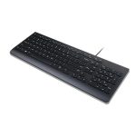 Lenovo Essential teclado universal USB con disposición QWERTY en inglés de EE. UU., color negro, SKU 4Y41C68681